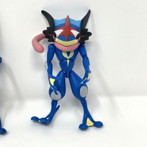 Pokémon Nintendo Greninja 5” Articulated Jointed Action Figure Lot Tomy 2016 - Picture 2 of 16